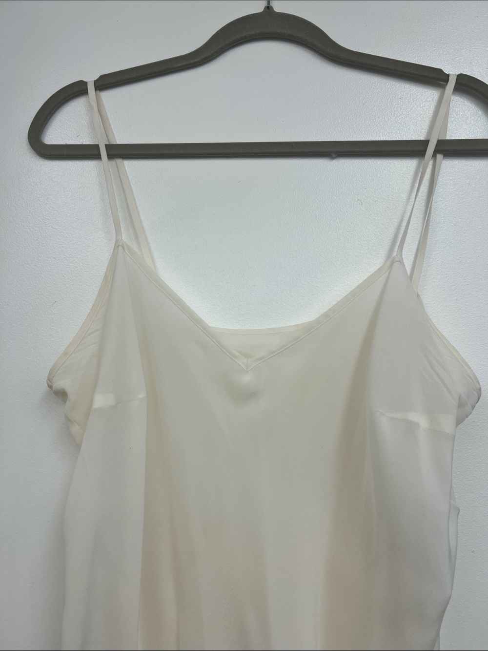 Escada Classic Ivory Off White Cami Tank Top - Women's Slip Top Silk - Picture 2 of 6